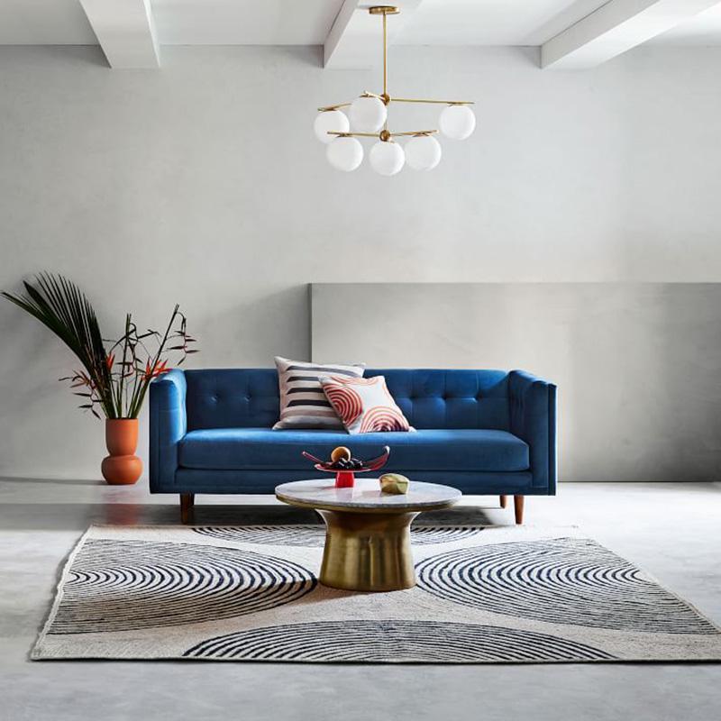 Lustra Kronleuchter Kugel & Stiel Modern Gold LED-Letslighting