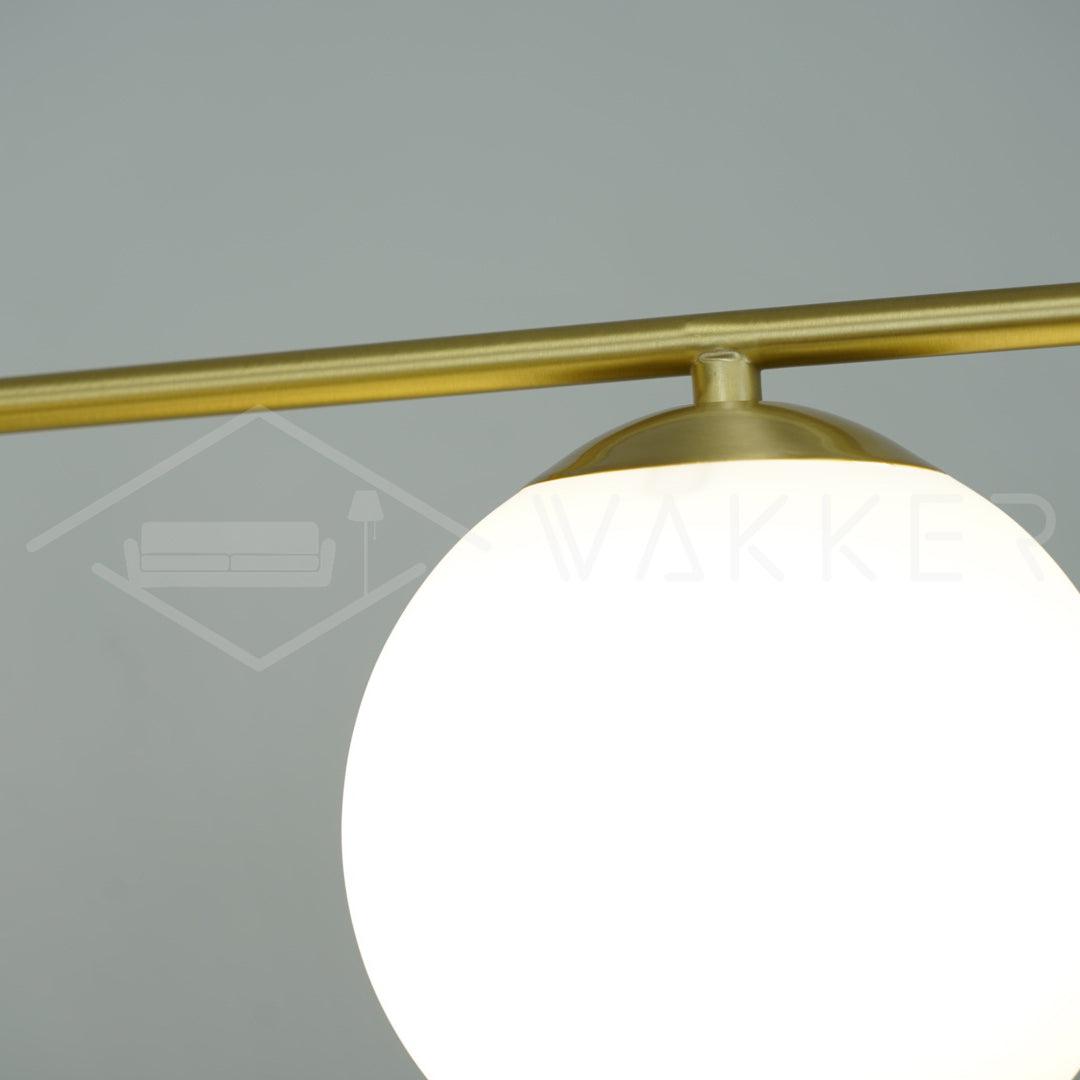 Lustra Kronleuchter Kugel & Stiel Modern Gold LED-Letslighting
