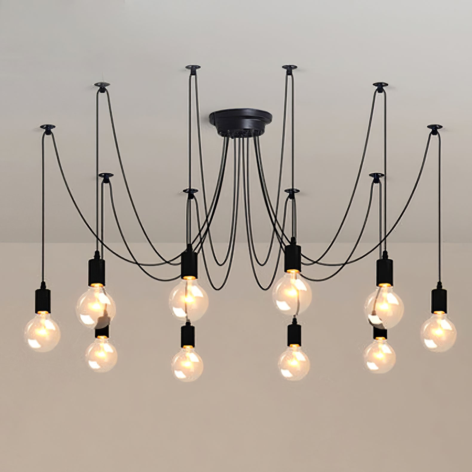 Lustra Kronleuchter Spinne Kabel Industrie-Letslighting