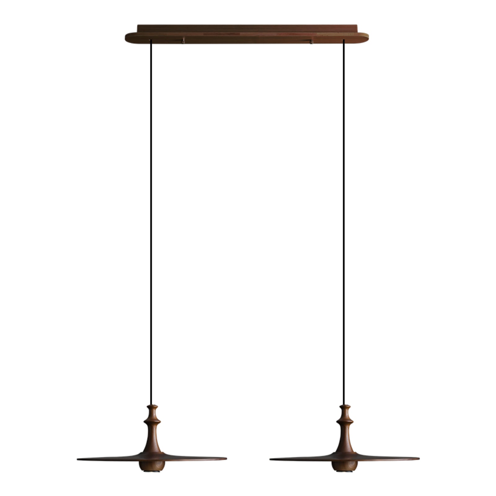 Syrinyra Skulptural Holz Scheibe Pendelleuchte Leuchte-Letslighting