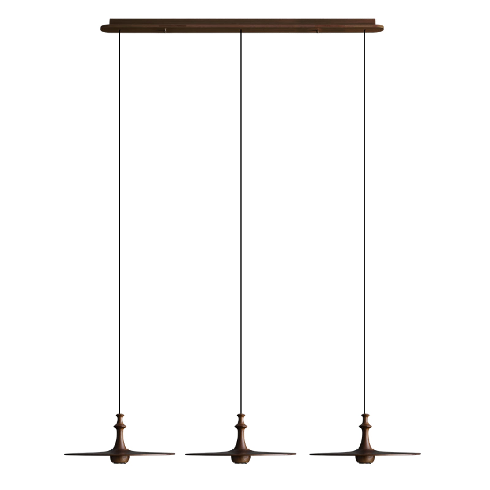 Syrinyra Skulptural Holz Scheibe Pendelleuchte Leuchte-Letslighting