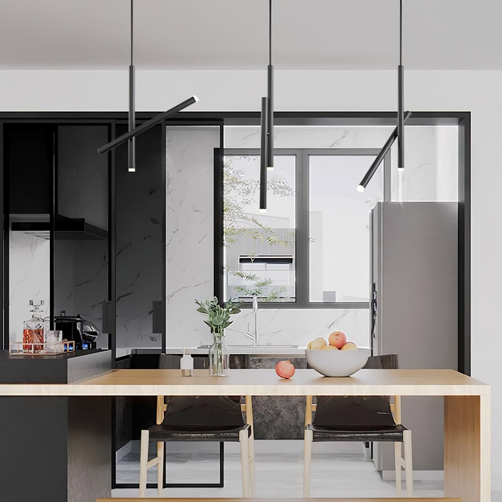 Imogen Minimalistisch Linear Pendelleuchte-Letslighting