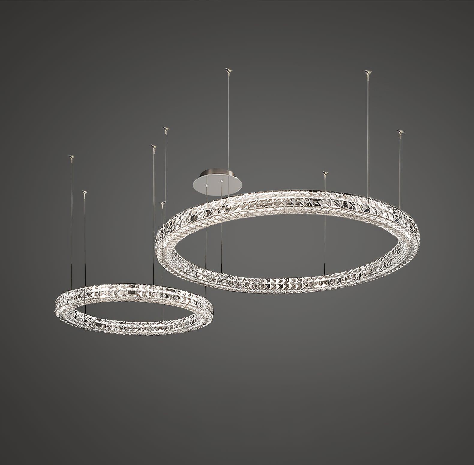 Lustra Kronleuchter-Kristallring Spiridon Luxe-Letslighting