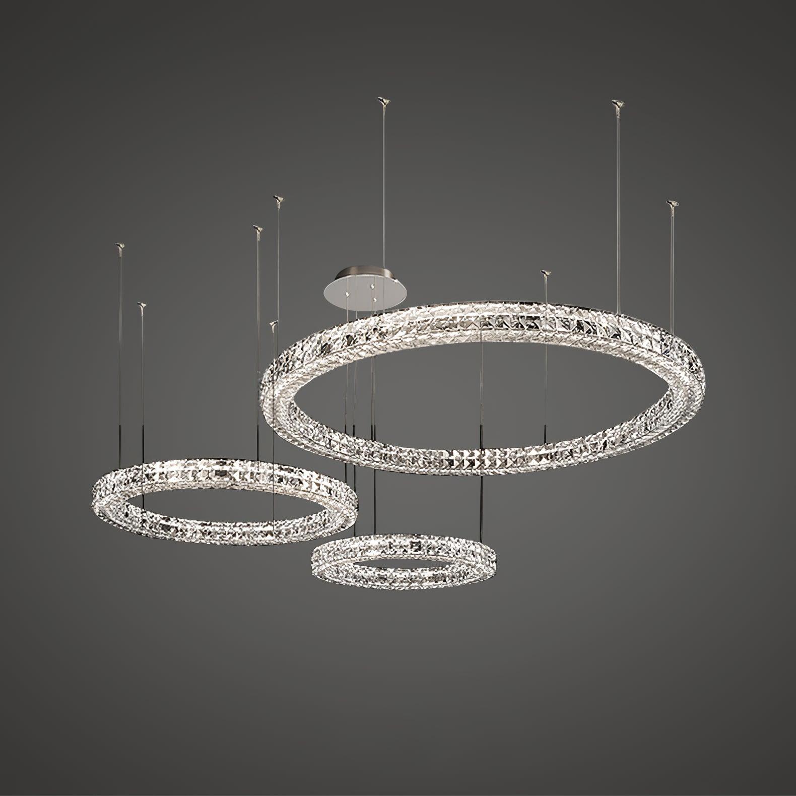 Lustra Kronleuchter-Kristallring Spiridon Luxe-Letslighting