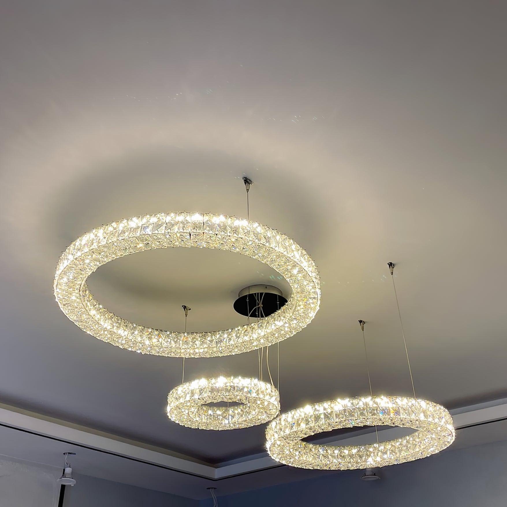 Lustra Kronleuchter-Kristallring Spiridon Luxe-Letslighting
