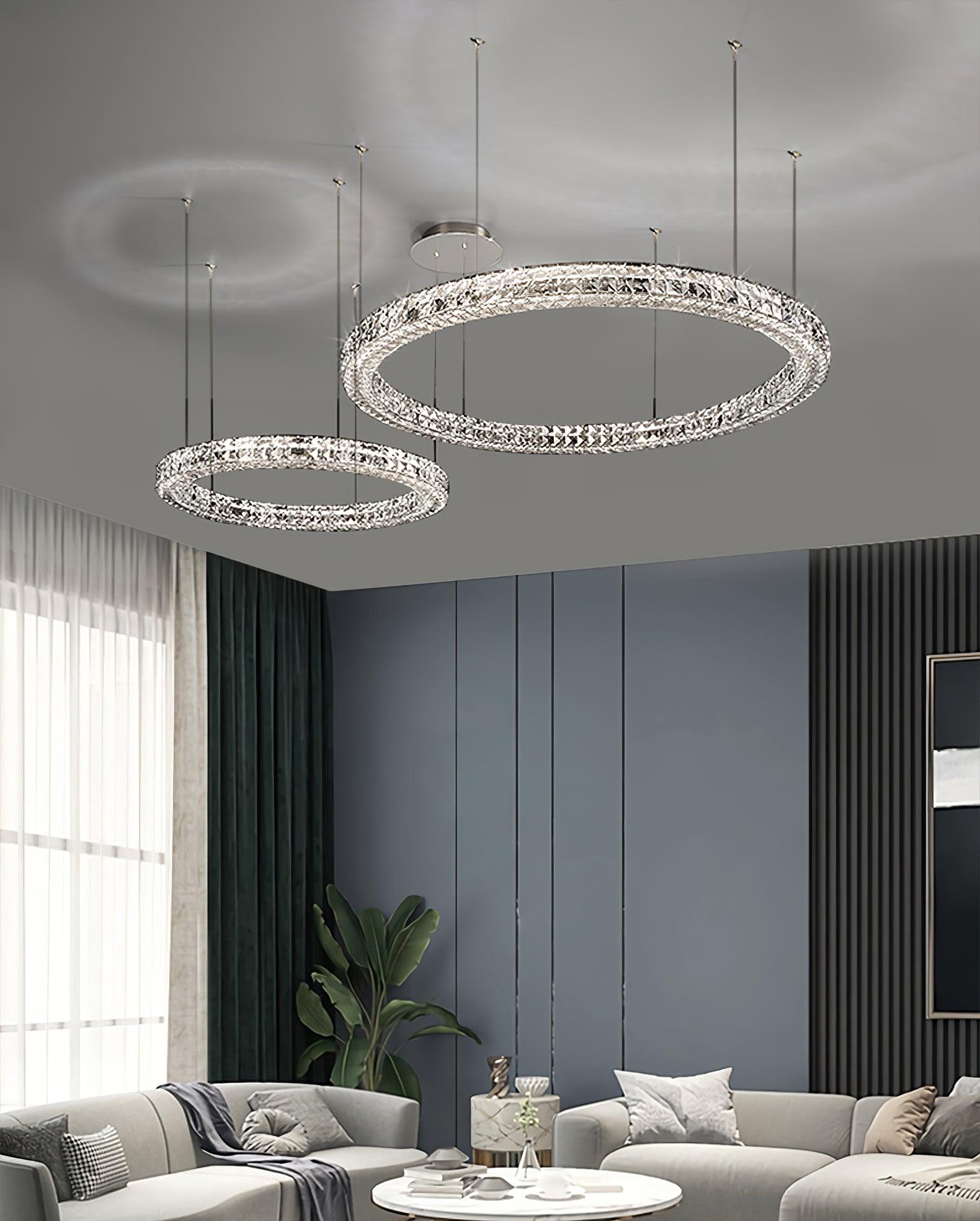 Lustra Kronleuchter-Kristallring Spiridon Luxe-Letslighting