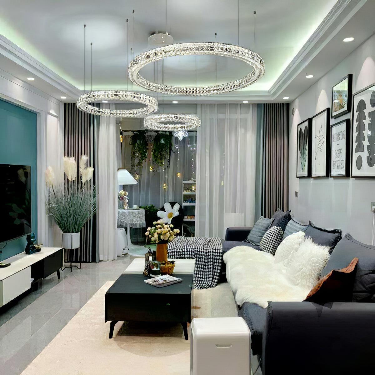 Lustra Kronleuchter-Kristallring Spiridon Luxe-Letslighting