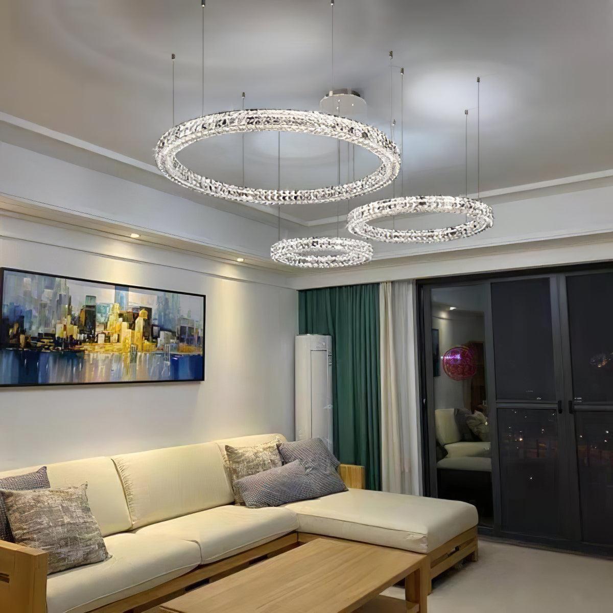 Lustra Kronleuchter-Kristallring Spiridon Luxe-Letslighting
