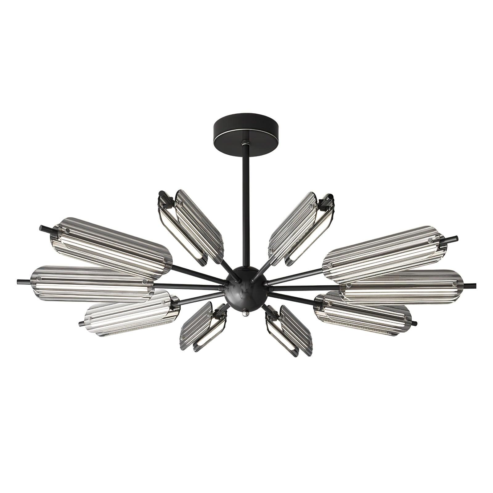 Sputnik Brass Chandelier - Blowlighting