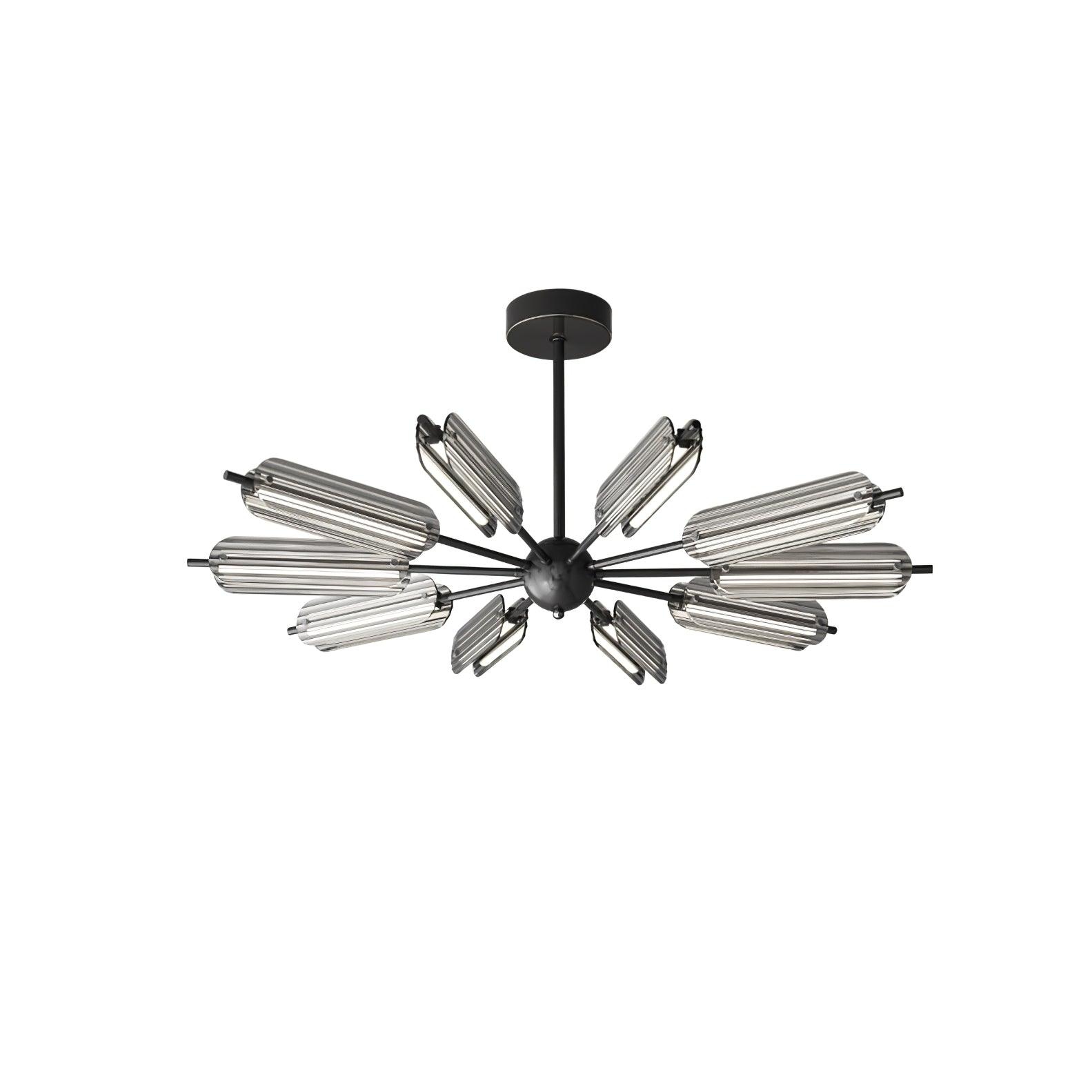 Sputnik Brass Chandelier - Blowlighting