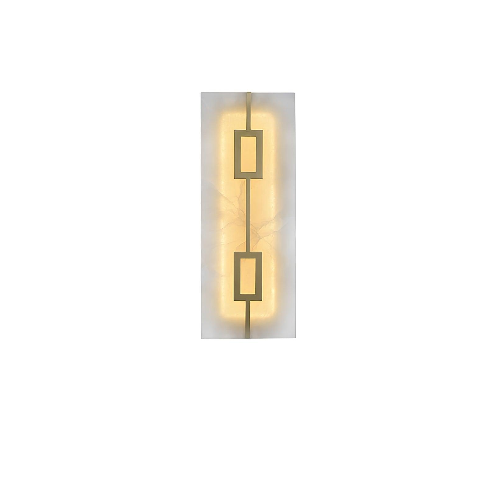 Alvelor Geometric Alabaster Wall Light - Neutralighting