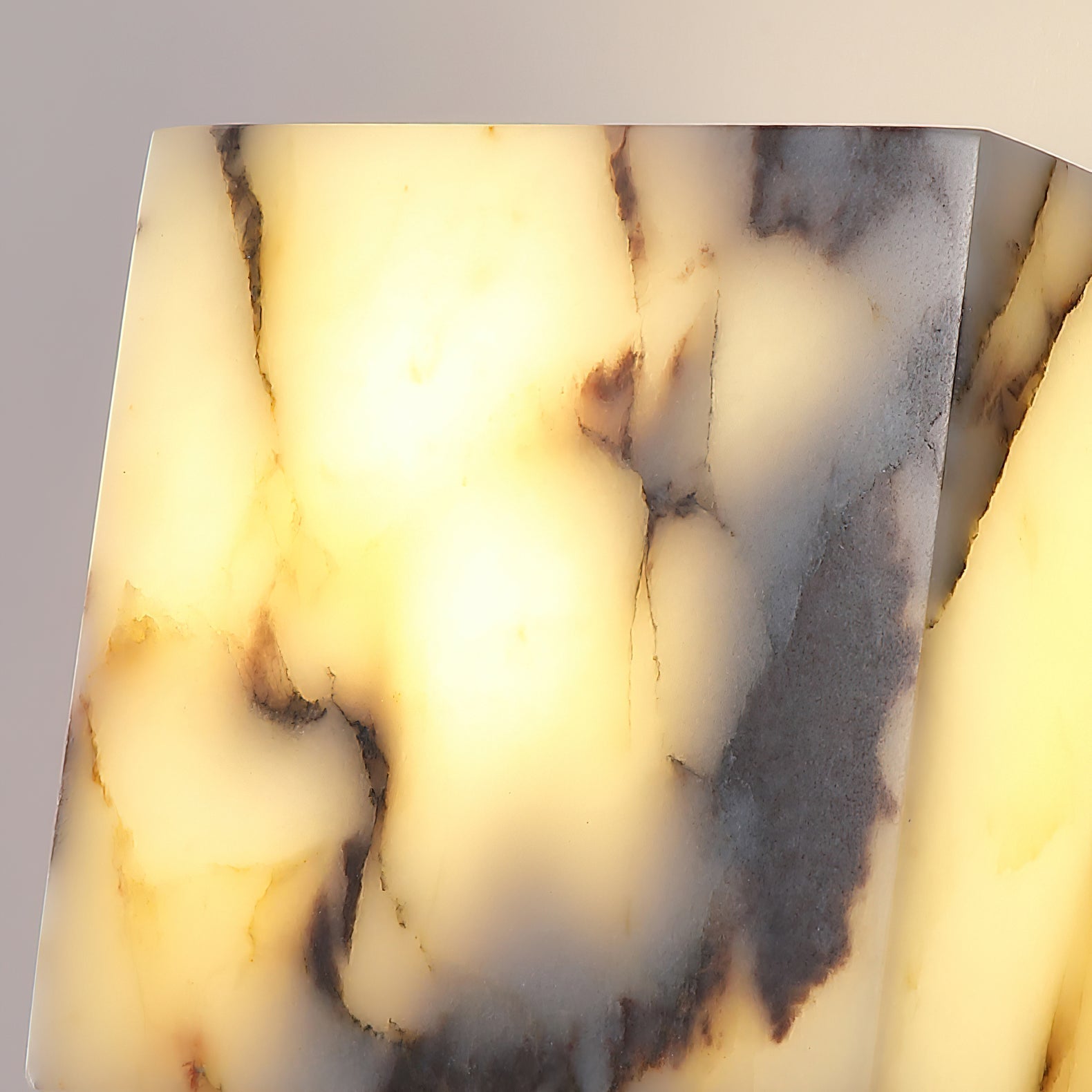 Illaee Quadrat Marmor Wandleuchte-Letslighting