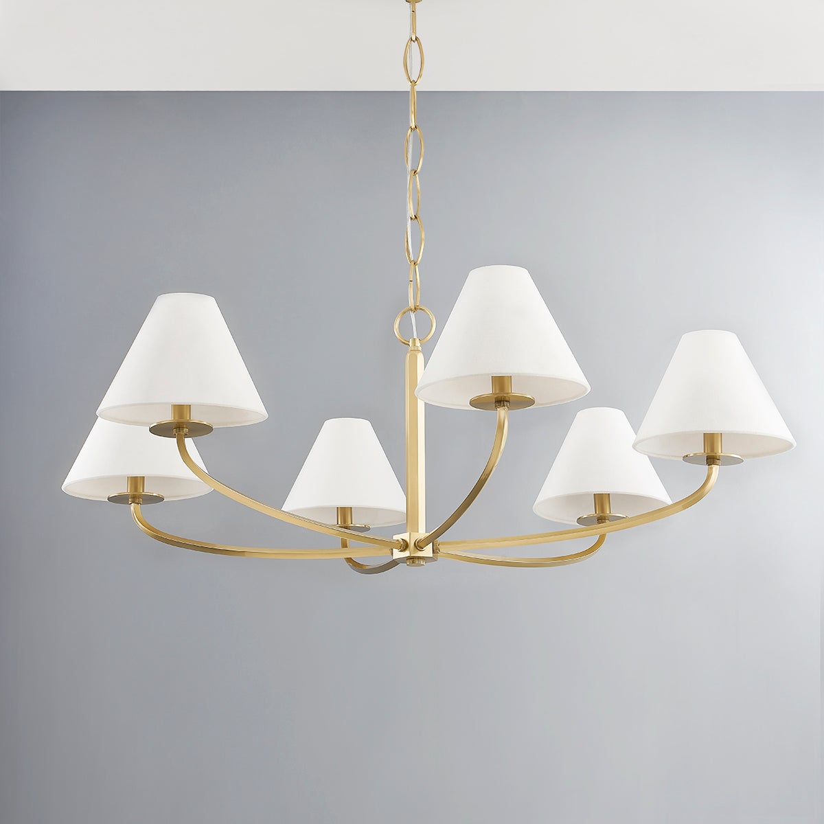 Fleur Stoff Klassisch Vintage Kronleuchter-Letslighting