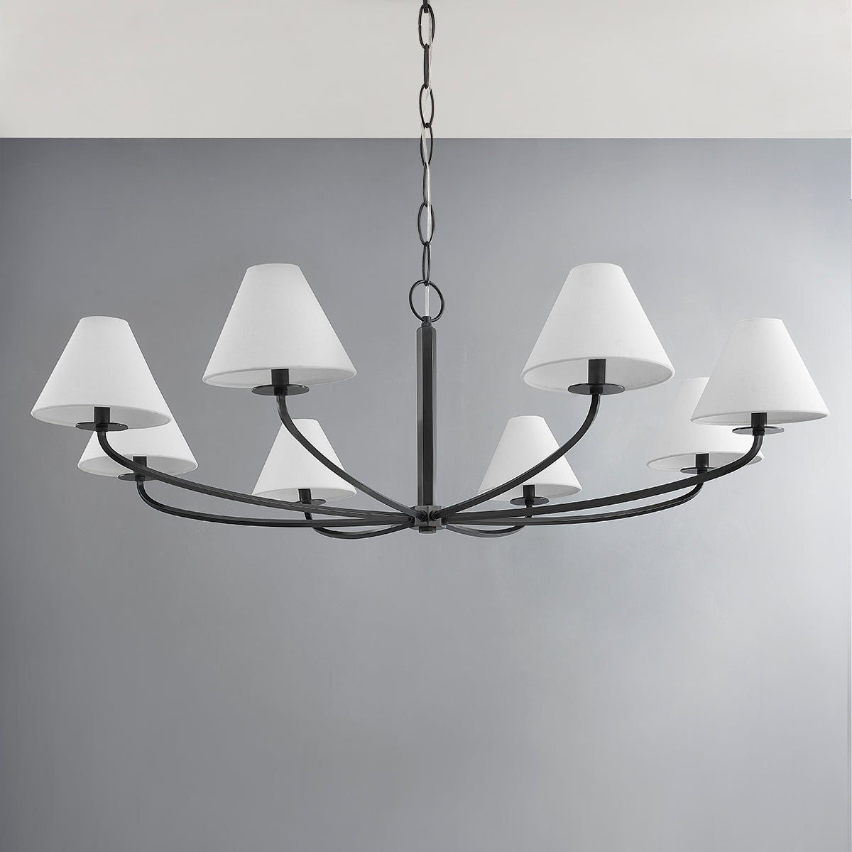 Fleur Stoff Klassisch Vintage Kronleuchter-Letslighting