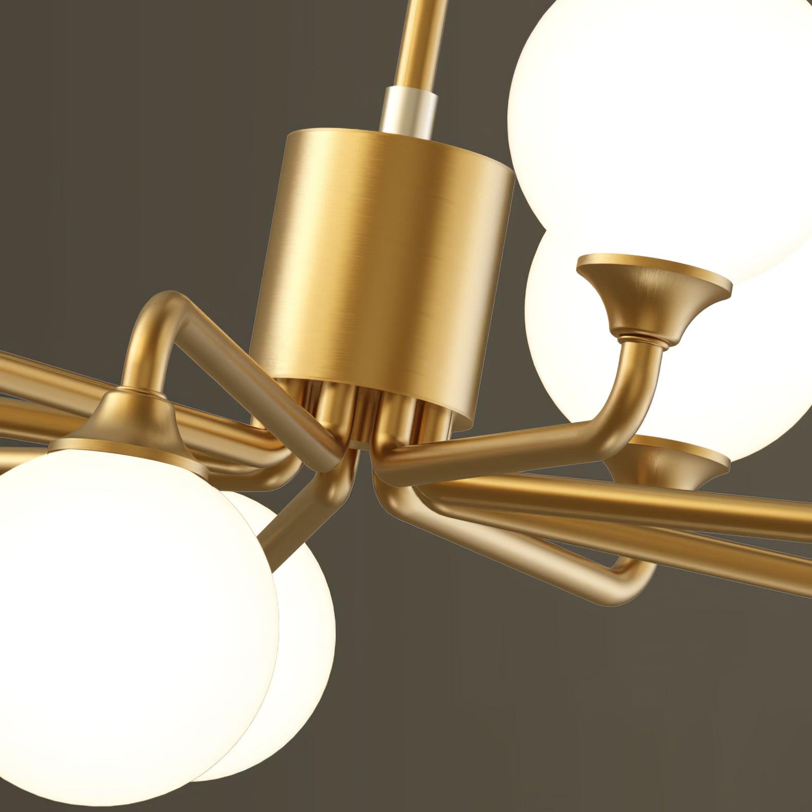 Galaxy Moderne Glas-Kronleuchter-Letslighting