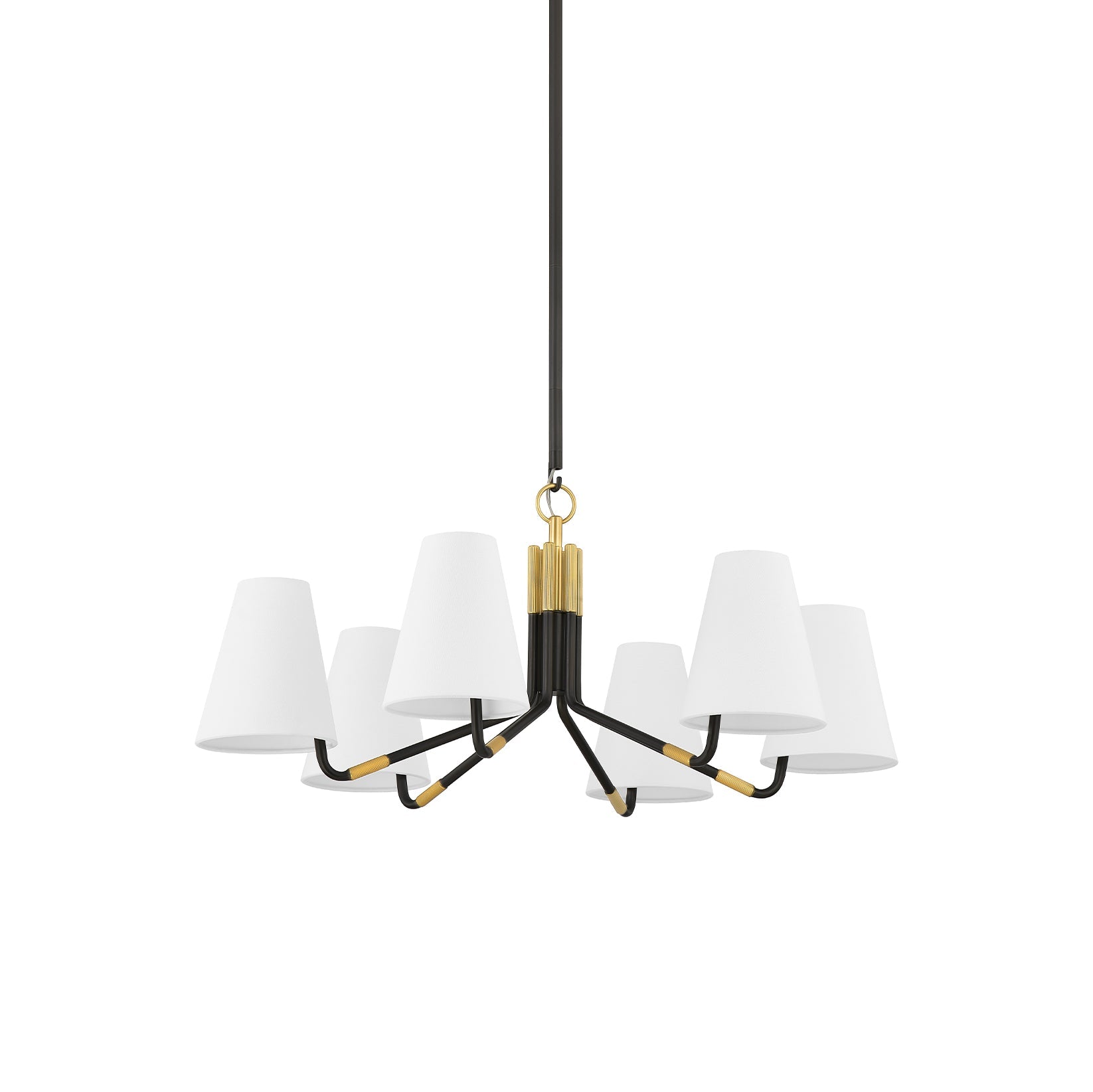 Stanwyck Vintage Industrieller Stoff-Kronleuchter-Letslighting