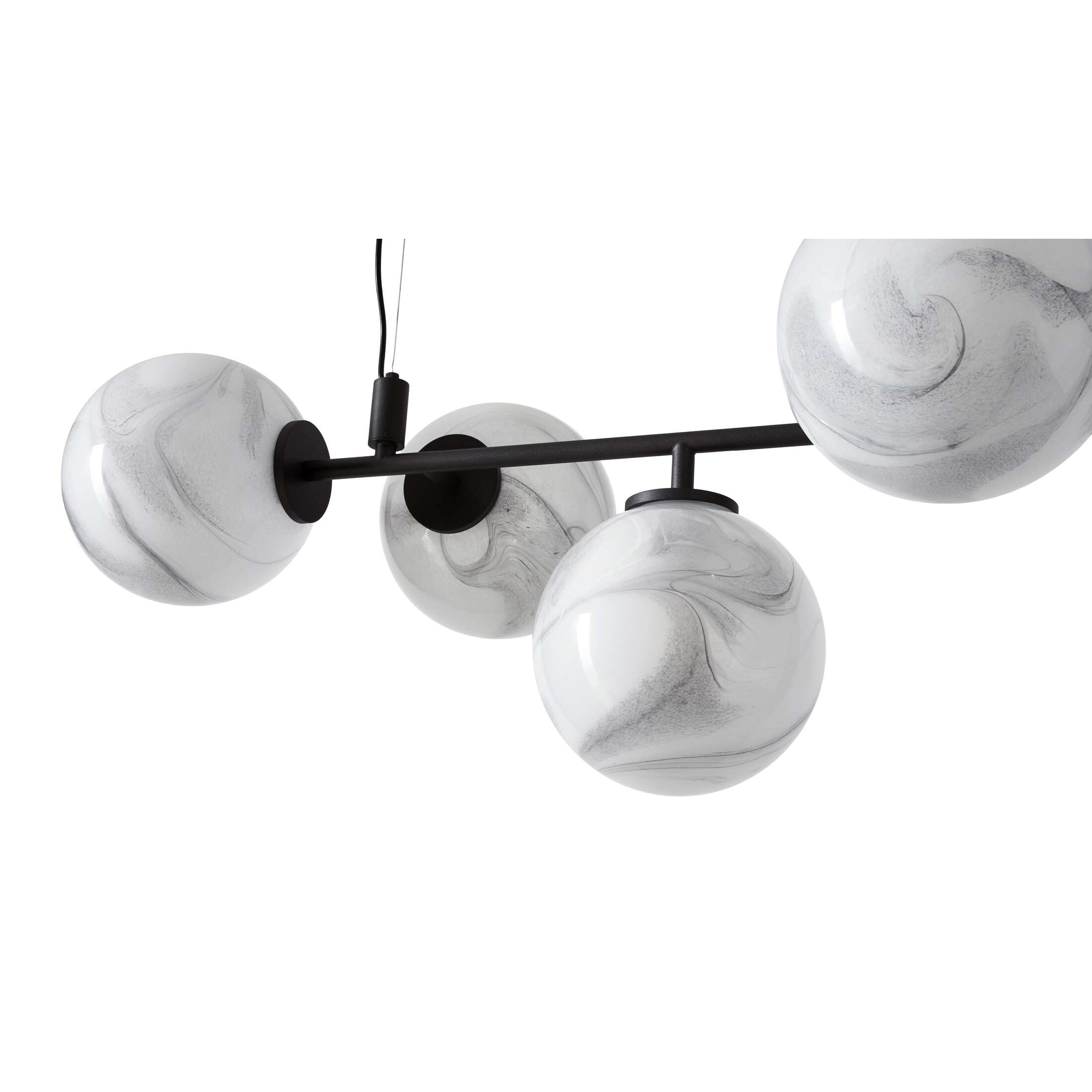 Ilmaros Glas Premium Nordisch Art Kronleuchter-Letslighting