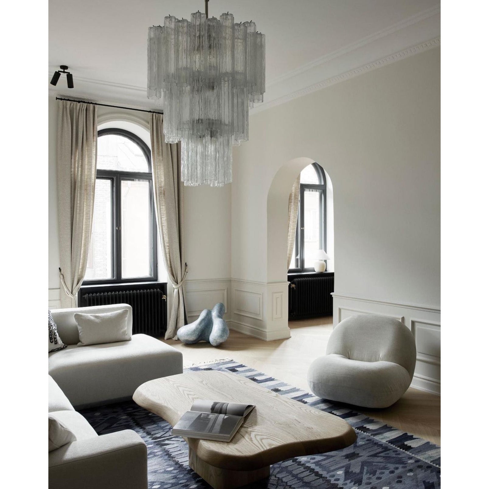 Erdoros Postmodern Luxury Starlight Glass Chandelier - Letslighting