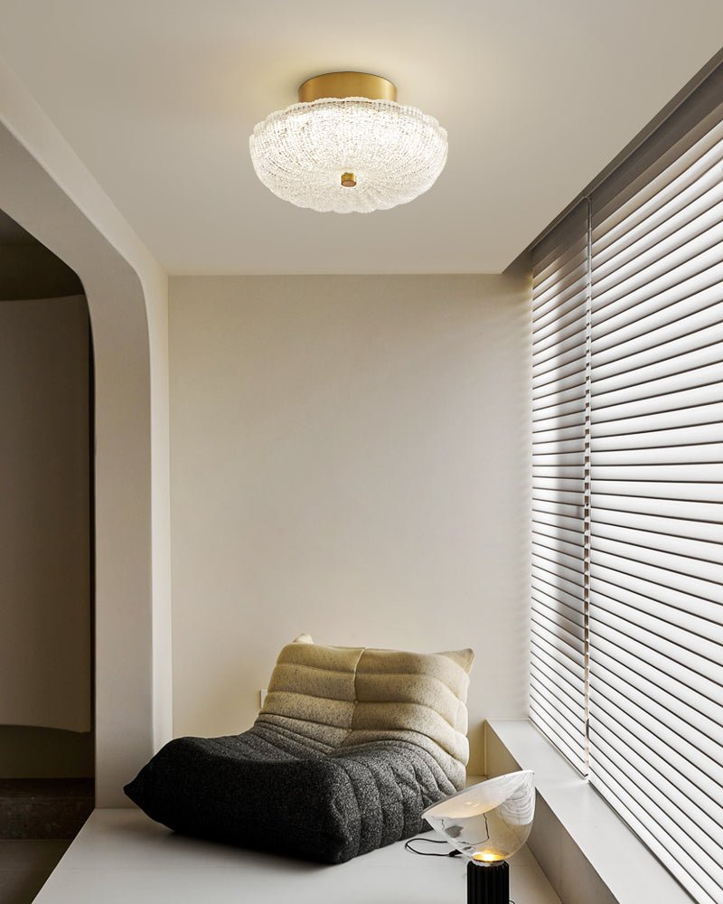 Evraeel Moderne minimalistische Deckenleuchte aus Glas-Letslighting