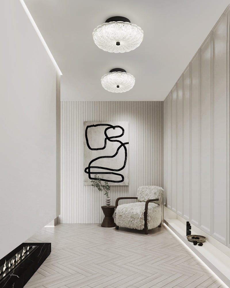 Evraeel Moderne minimalistische Deckenleuchte aus Glas-Letslighting