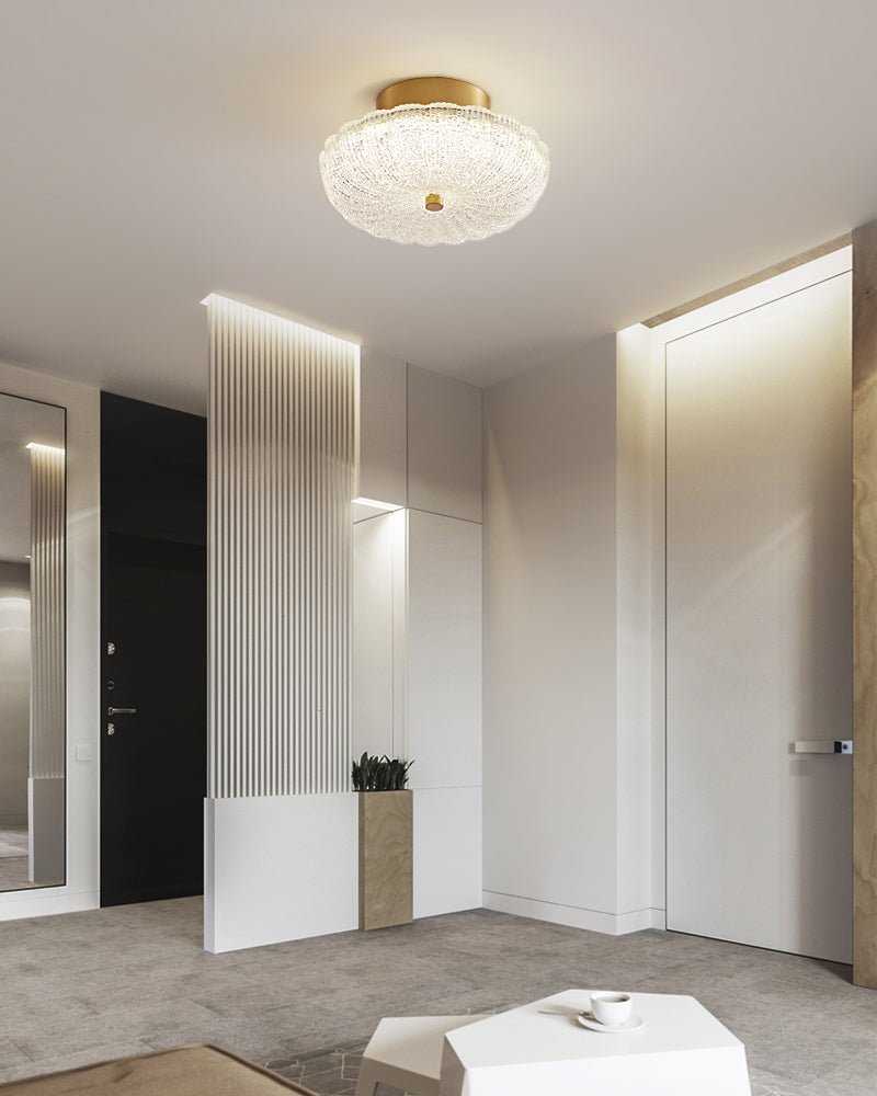 Evraeel Moderne minimalistische Deckenleuchte aus Glas-Letslighting