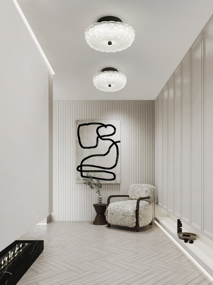 Evraeel Moderne minimalistische Deckenleuchte aus Glas-Letslighting