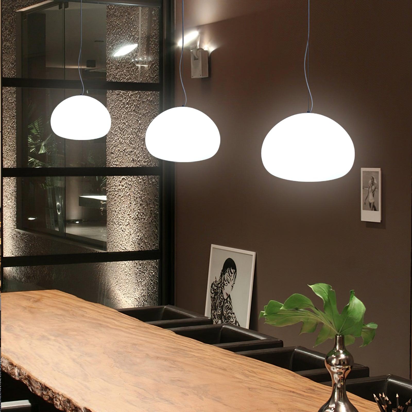 Zerina Glas Gemütlich Pendelleuchte-Letslighting