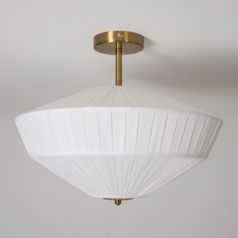 Casoreth Gefaltete Stoff Deckenleuchte-Letslighting