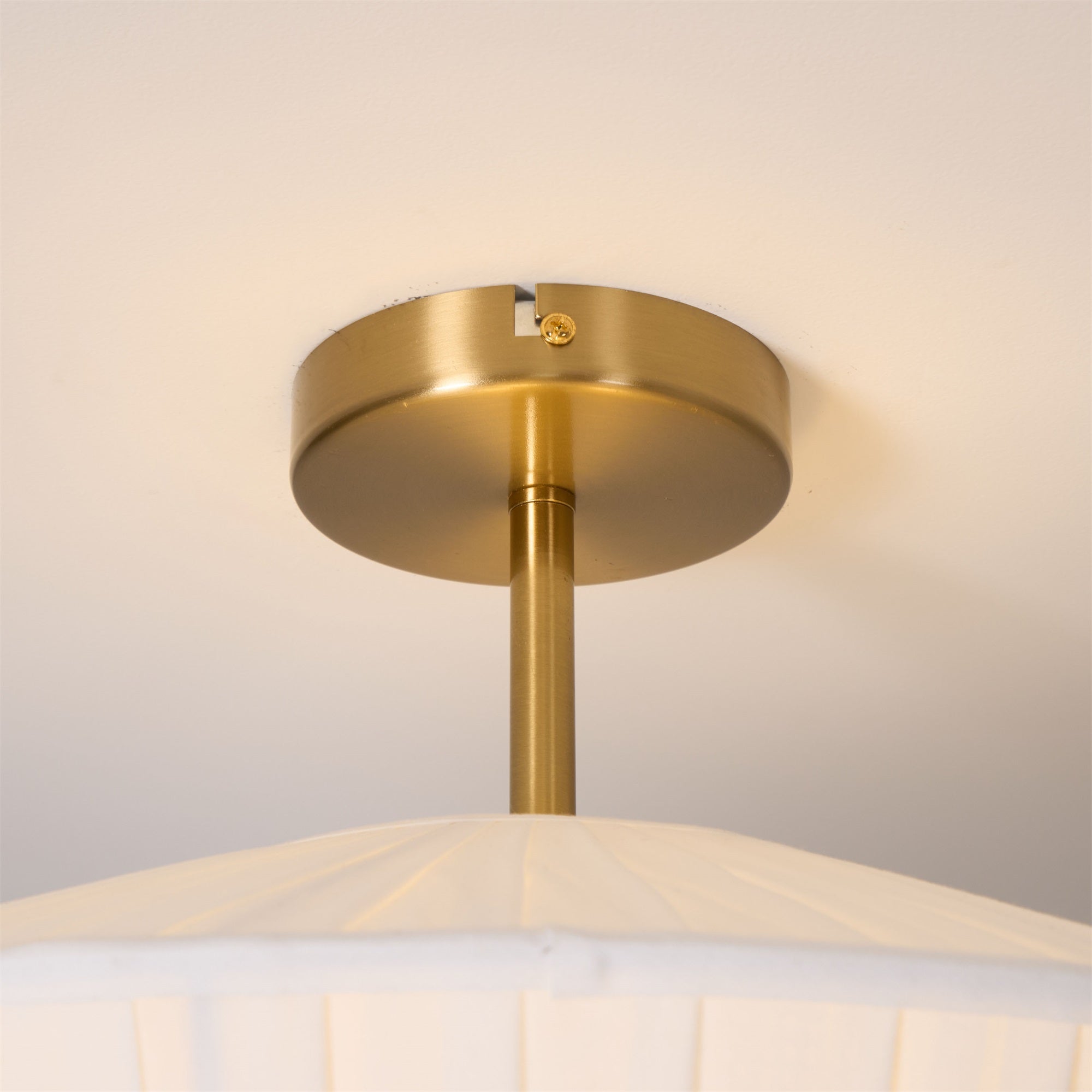 Casoreth Gefaltete Stoff Deckenleuchte-Letslighting
