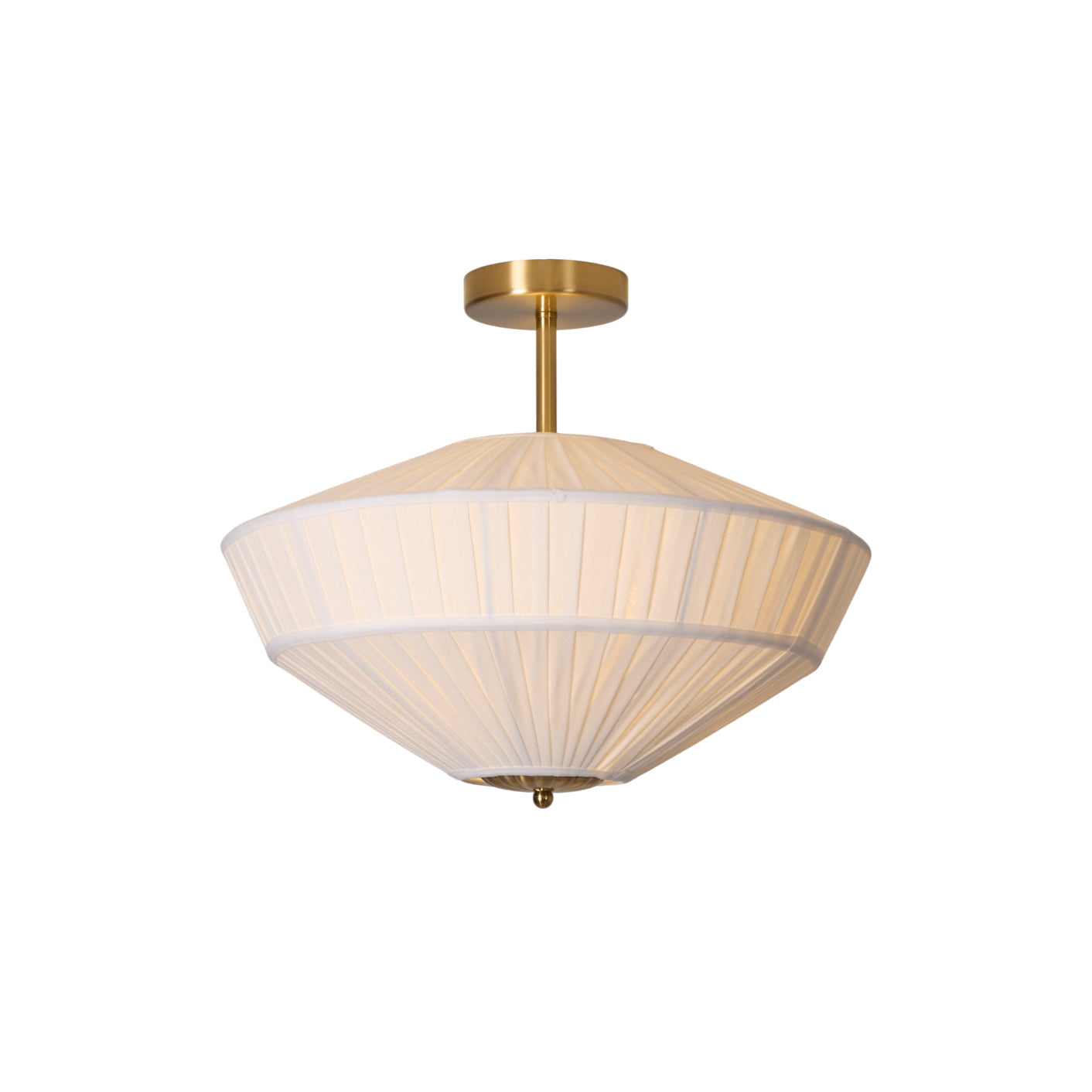 Casoreth Gefaltete Stoff Deckenleuchte-Letslighting
