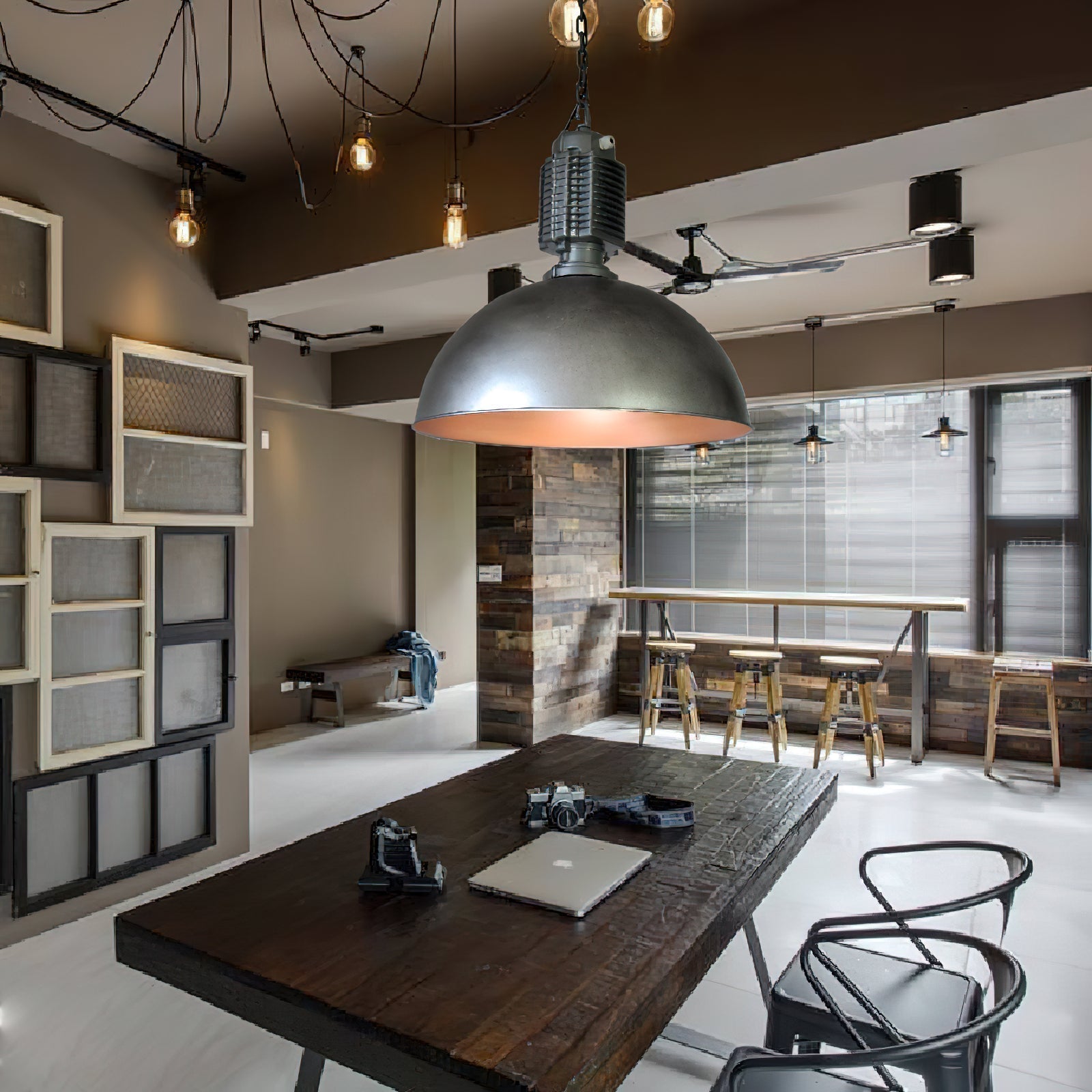 Ashaionis Vintage Industrial Pendelleuchte-Letslighting