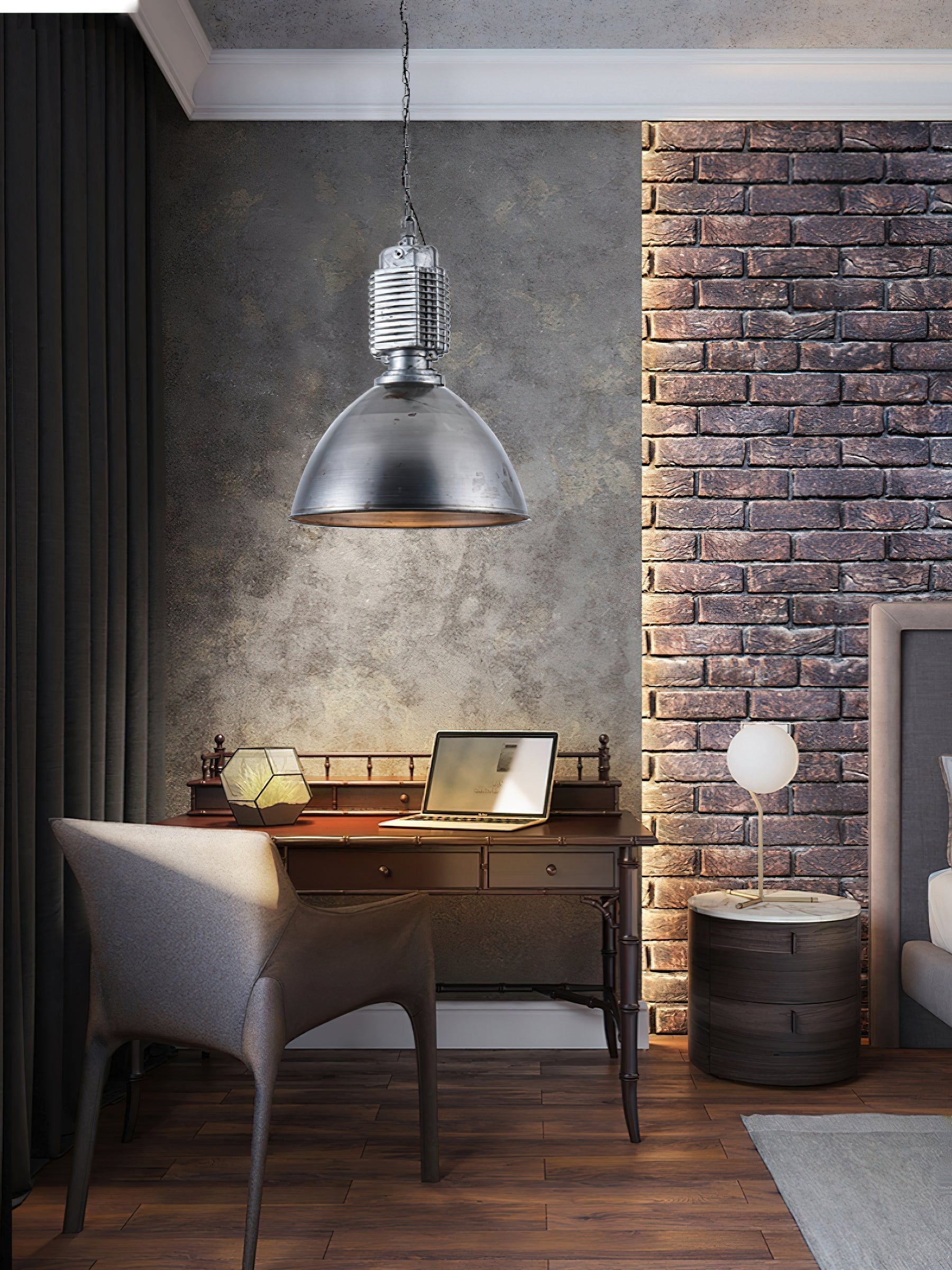 Ashaionis Vintage Industrial Pendelleuchte-Letslighting