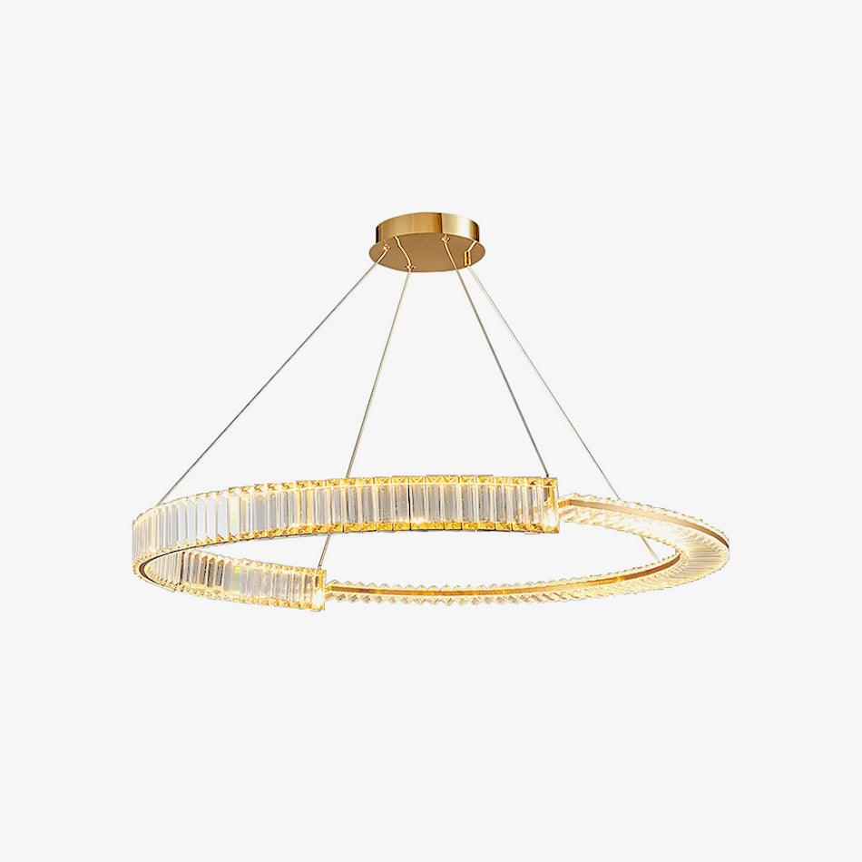 Lustra Kronleuchter Stella LED Kristall Ring-Letslighting