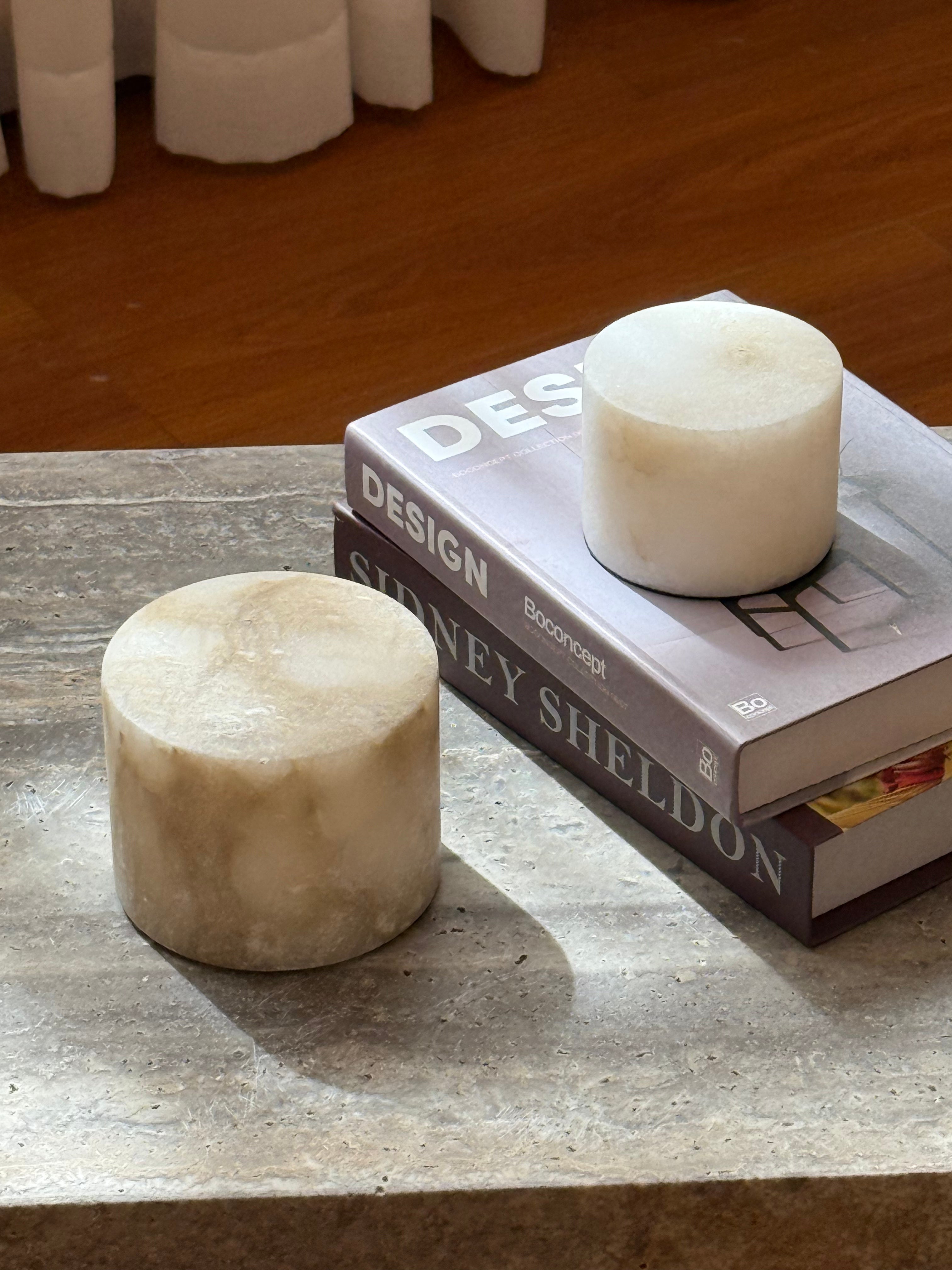 Sterno Alabaster Table Lamp (Built-in Battery) - Letslighting