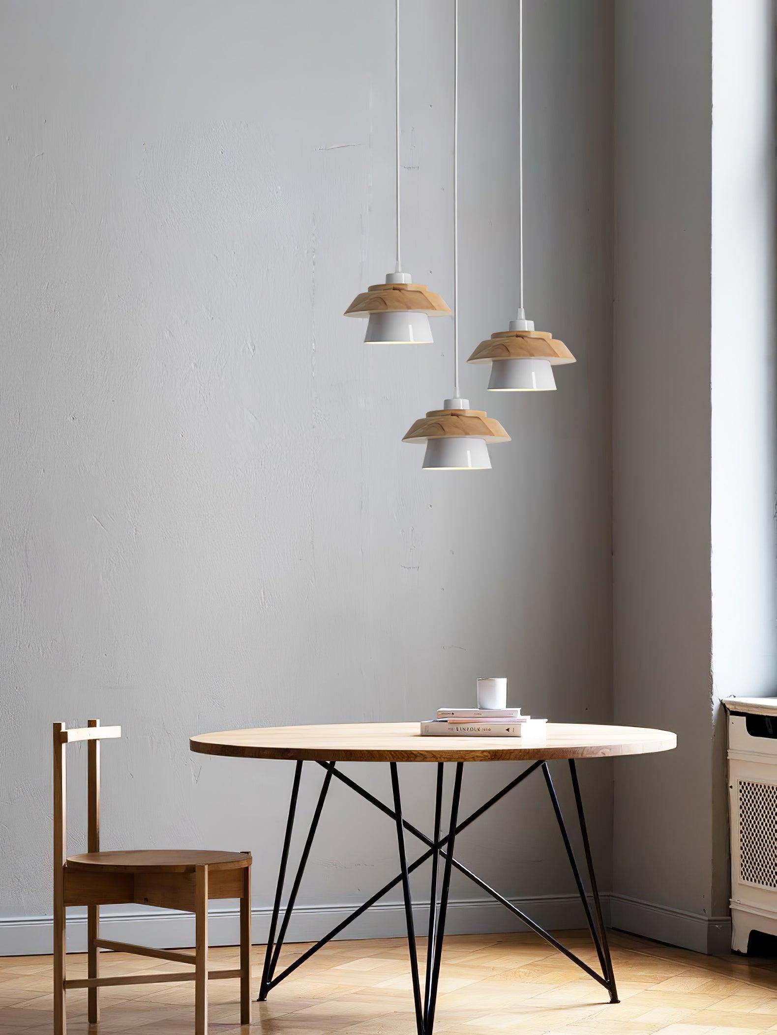 Nadro Modern Holz Pendelleuchte Lampe-Letslighting