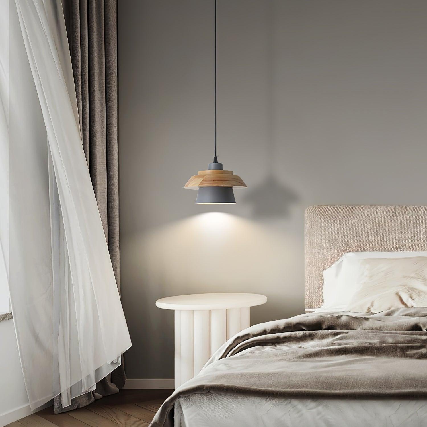 Nadro Modern Holz Pendelleuchte Lampe-Letslighting