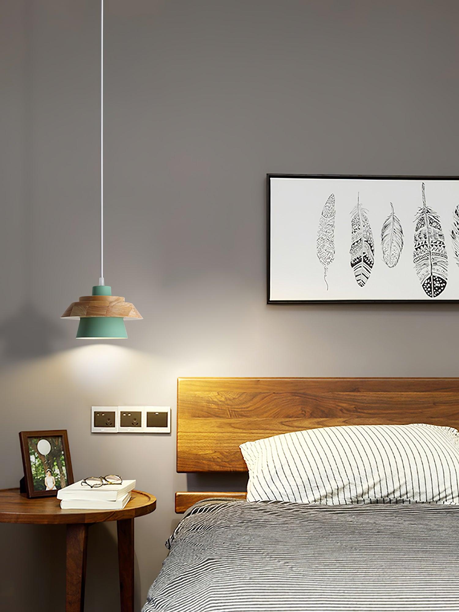 Nadro Modern Holz Pendelleuchte Lampe-Letslighting