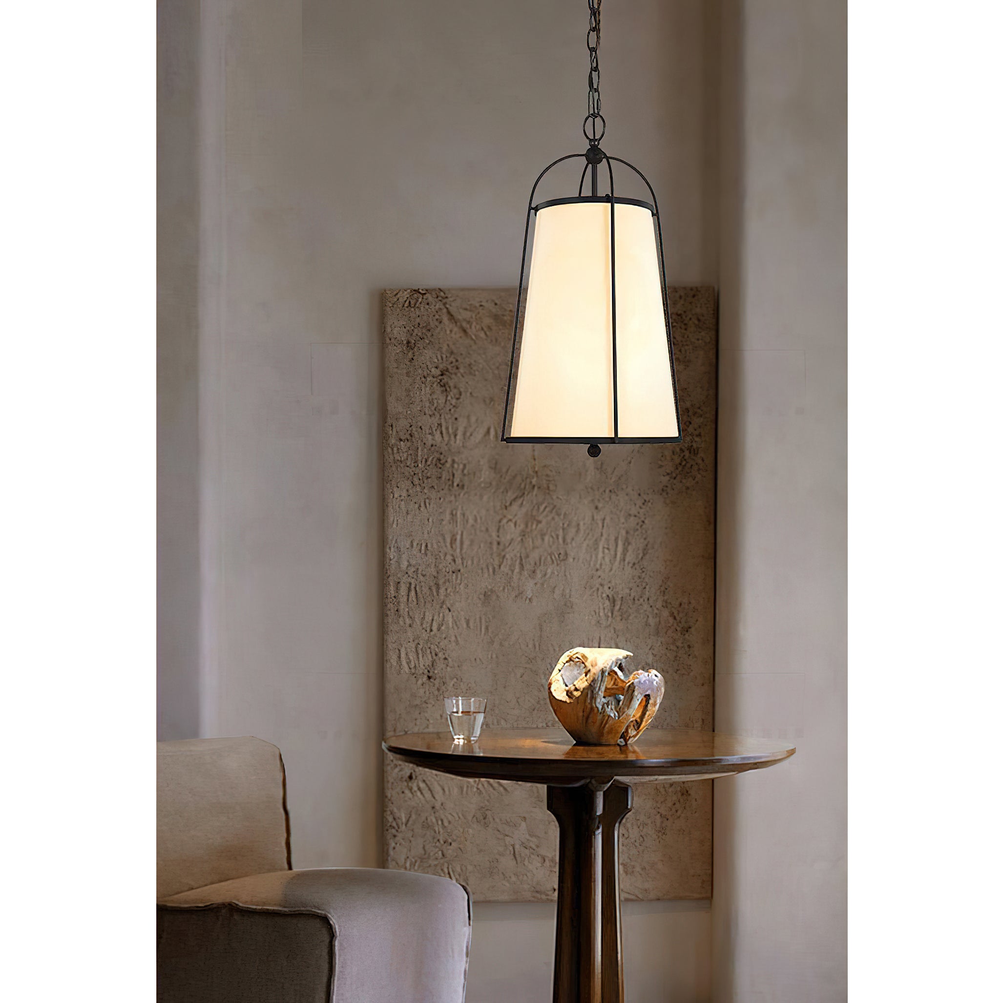 Flare Vintage Industrial Stoff Pendelleuchte-Letslighting