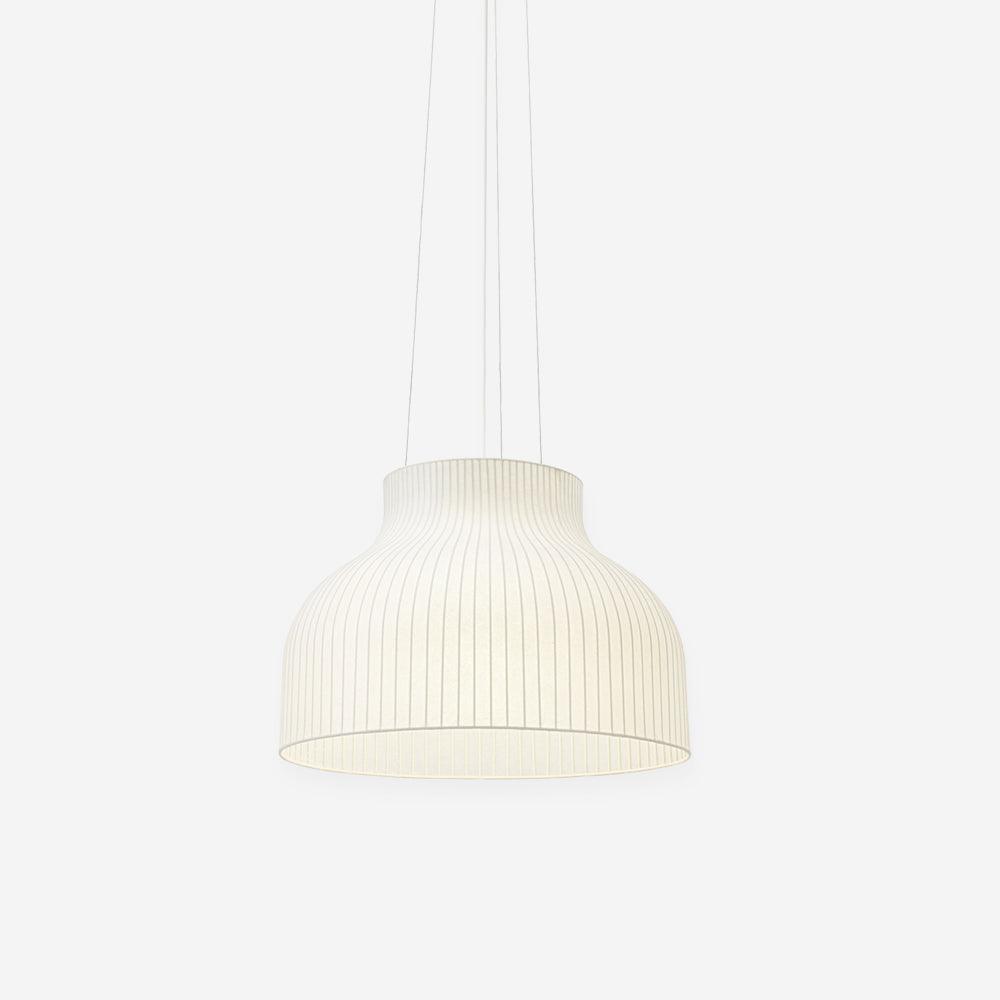 Pendelleuchte Seide Gefaltet Geschwungen Modern Minimalistisch-Letslighting