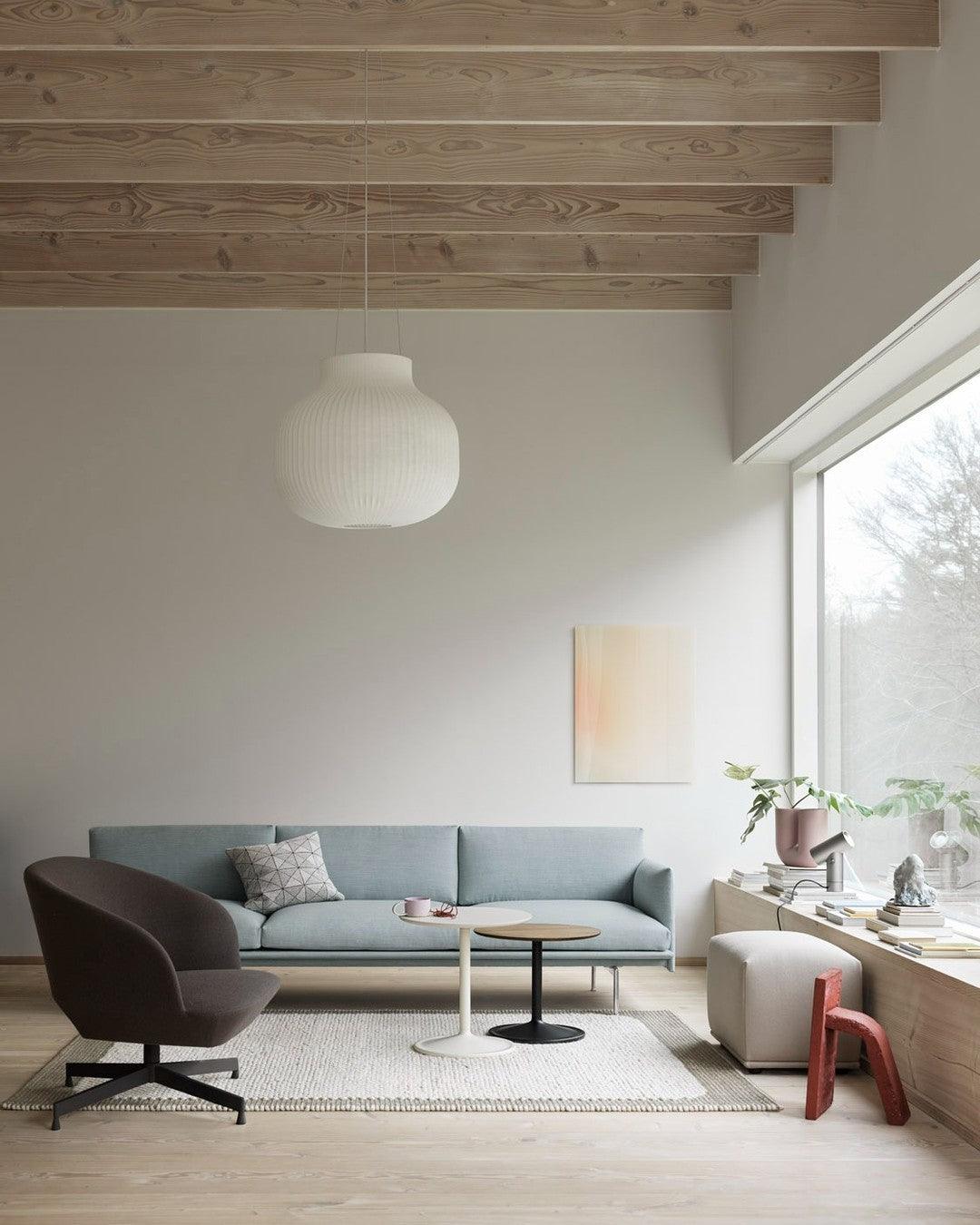 Pendelleuchte Seide Gefaltet Geschwungen Modern Minimalistisch-Letslighting