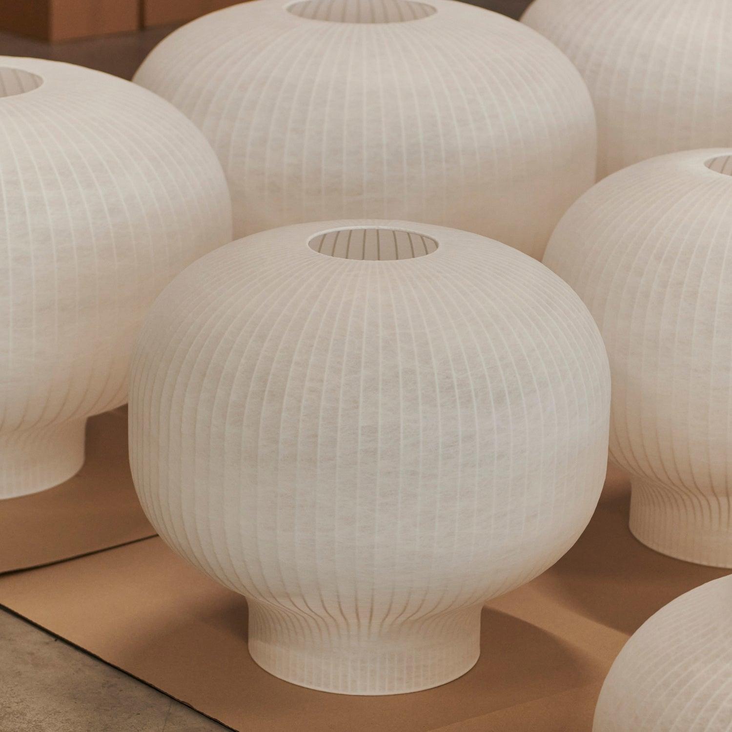 Pendelleuchte Seide Gefaltet Geschwungen Modern Minimalistisch-Letslighting