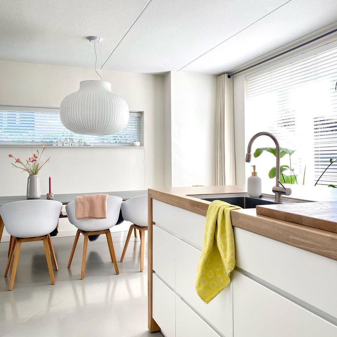 Pendelleuchte Seide Gefaltet Geschwungen Modern Minimalistisch-Letslighting