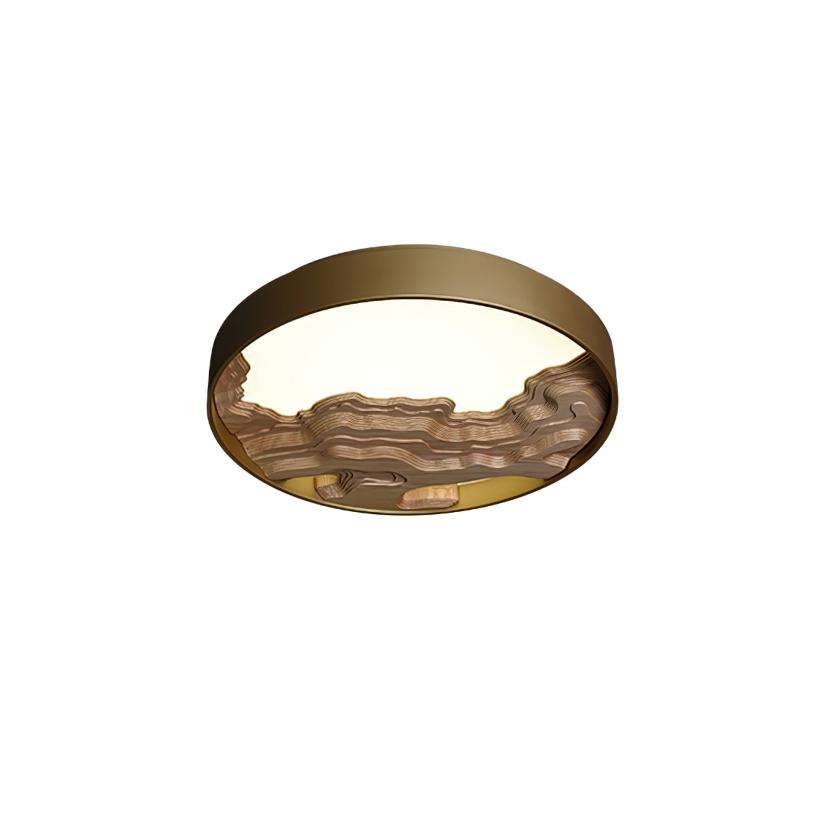 Lustra Deckenleuchte Holz Orientalisch Natur-Letslighting