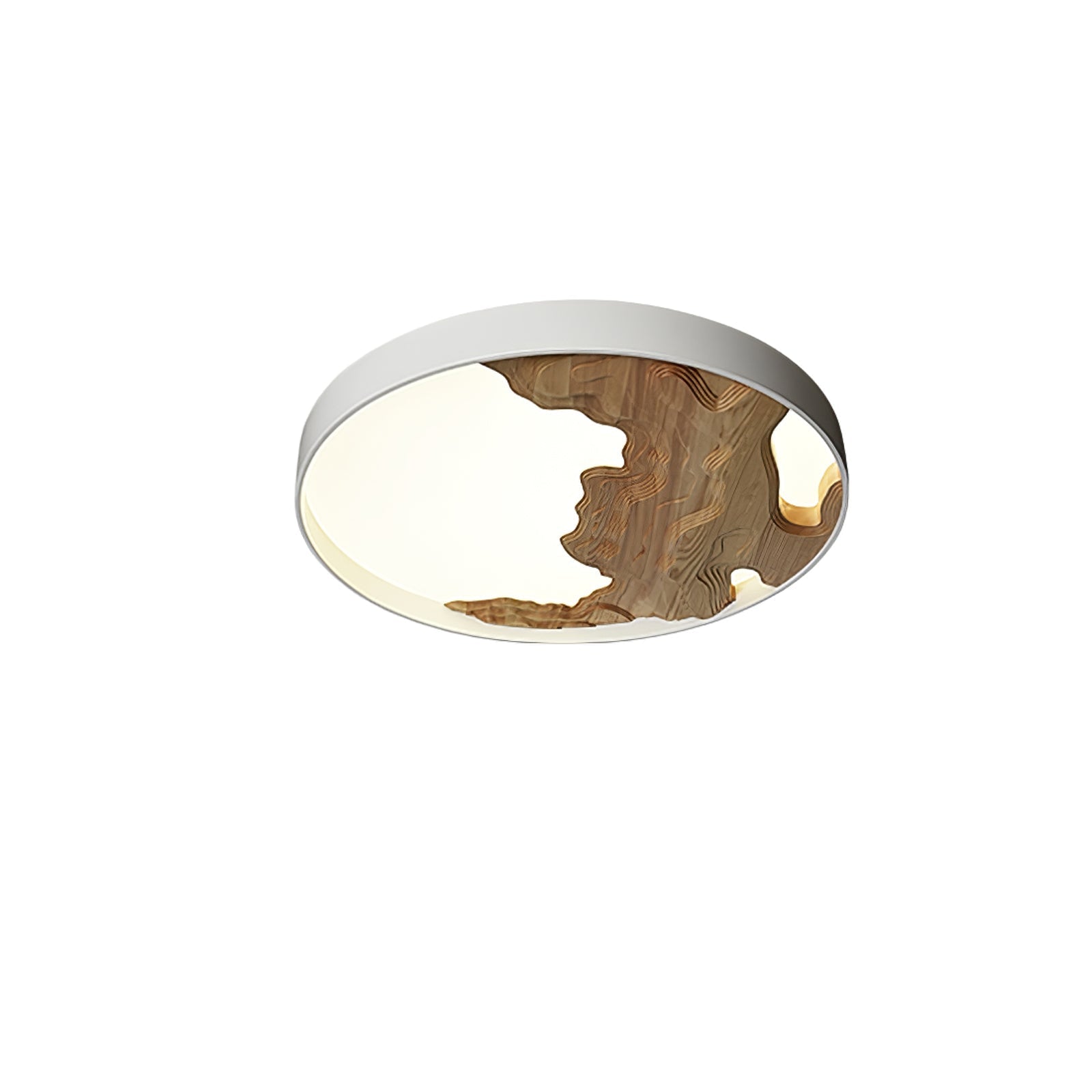 Lustra Deckenleuchte Holz Orientalisch Natur-Letslighting