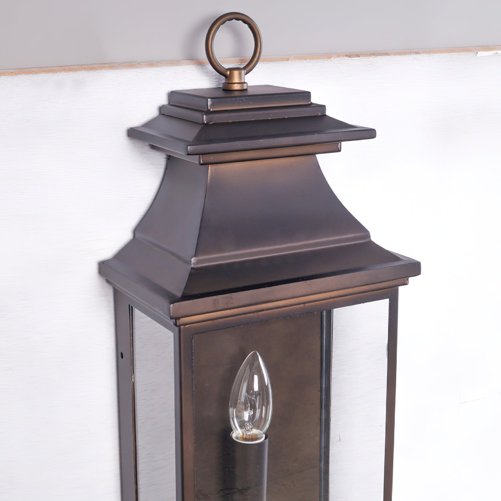 Esolarae Glas Vintage Industrial Wandleuchte-Letslighting
