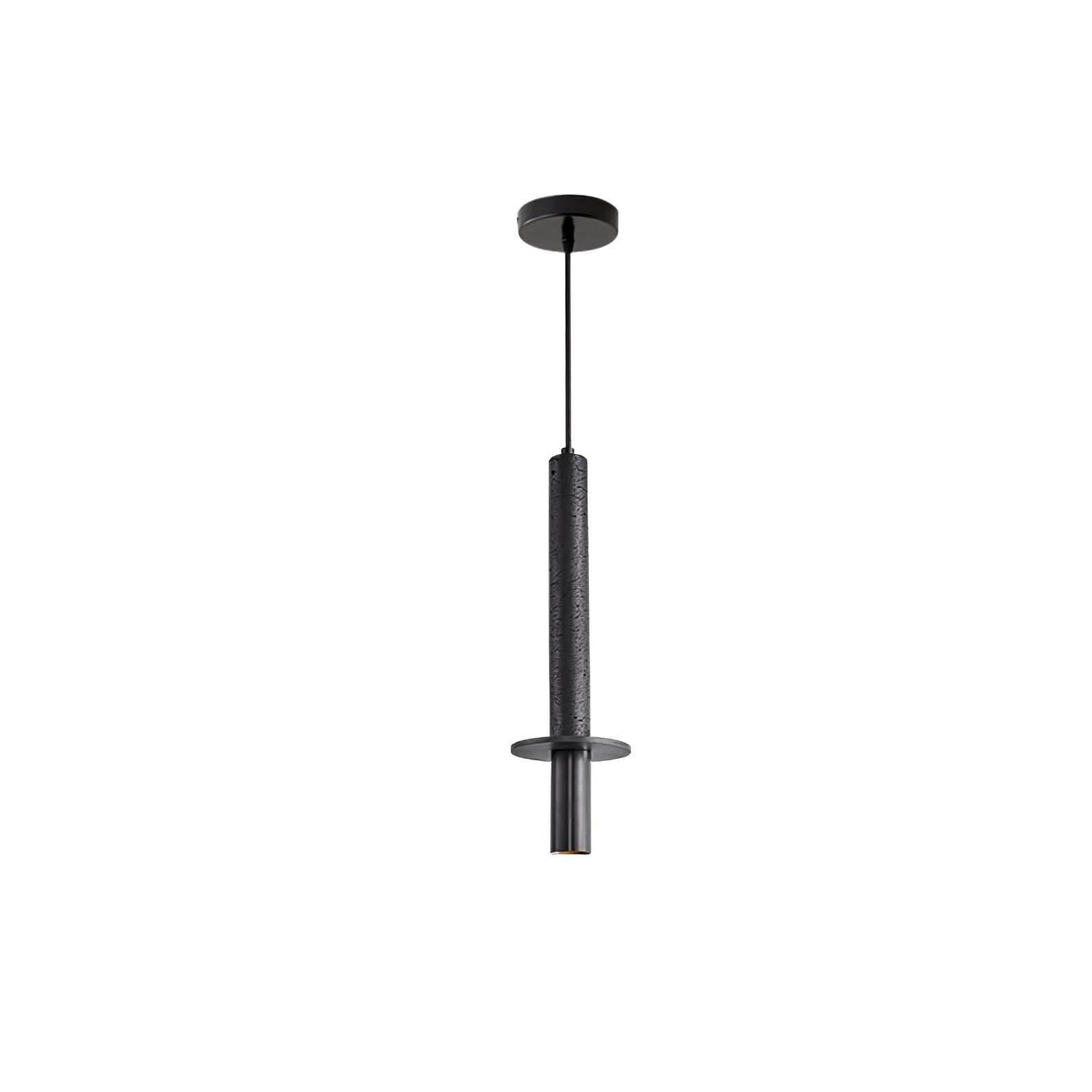 Avdoryra Dual Cylinder Travertine Pendant Light - Neutralighting