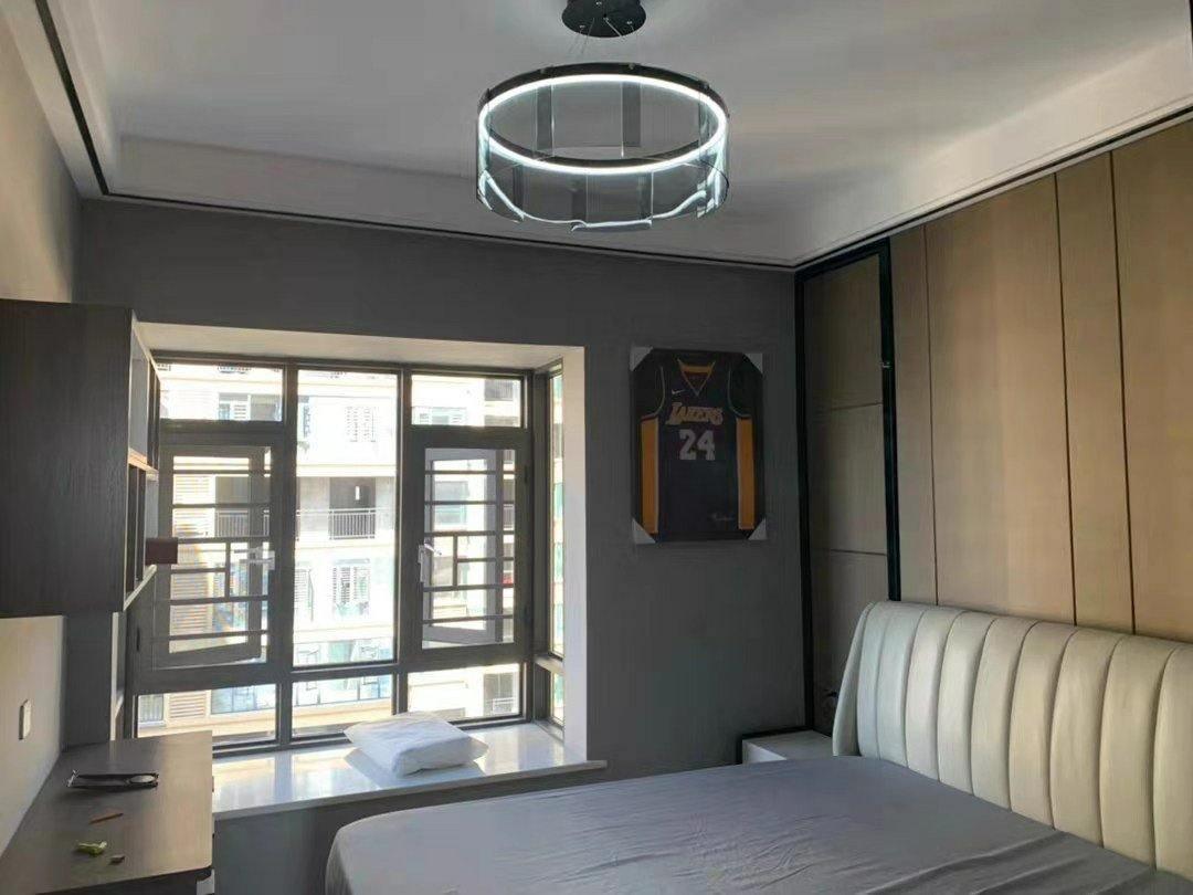 Lustra Kronleuchter LED Ring Schwarz Glas Modern-Letslighting