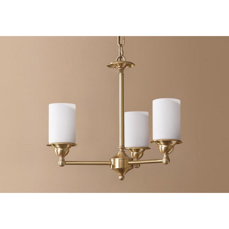 Idorara Messing Stoff Vintage Industrial Kronleuchter-Letslighting