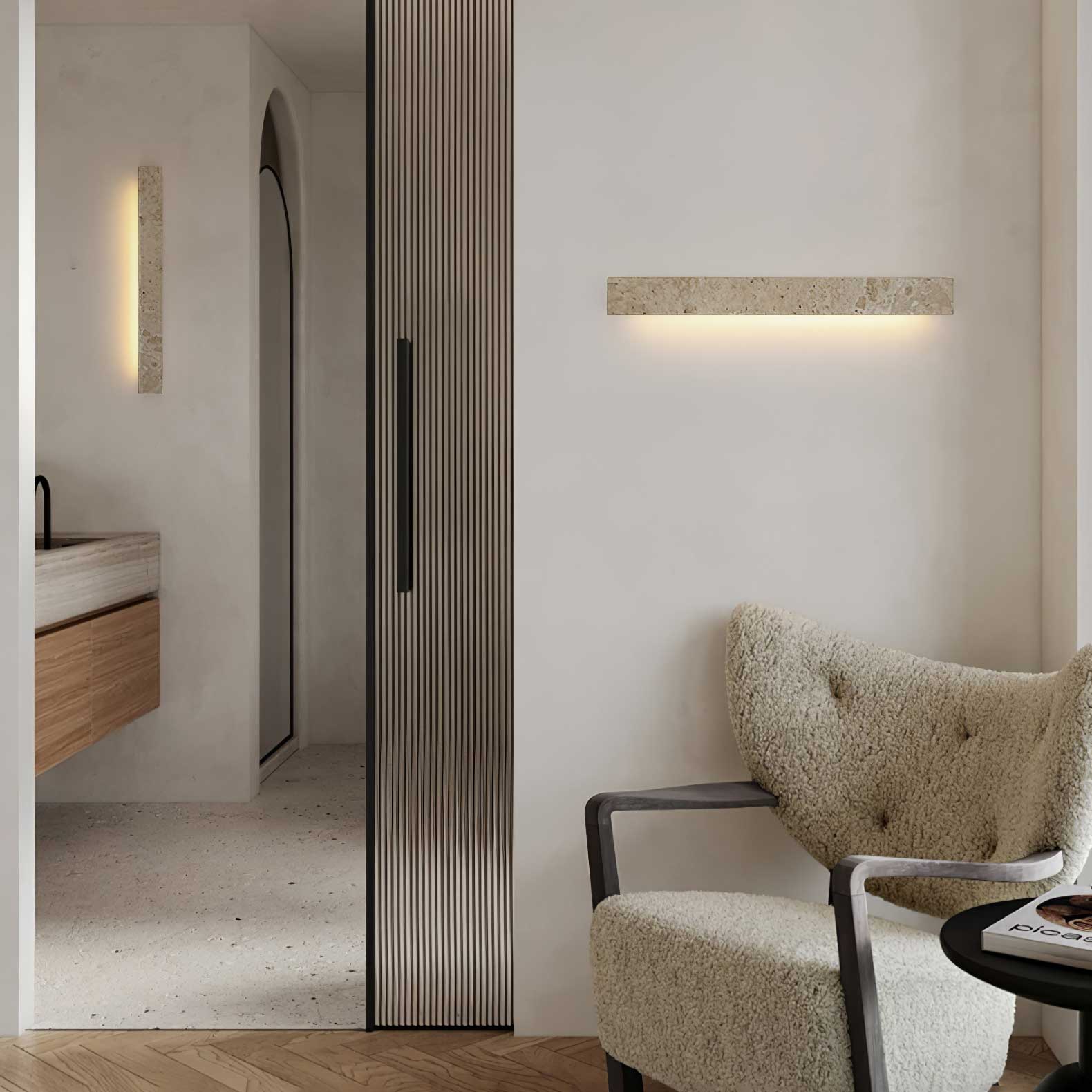 Ardora Travertine Pendant Light - Neutralighting