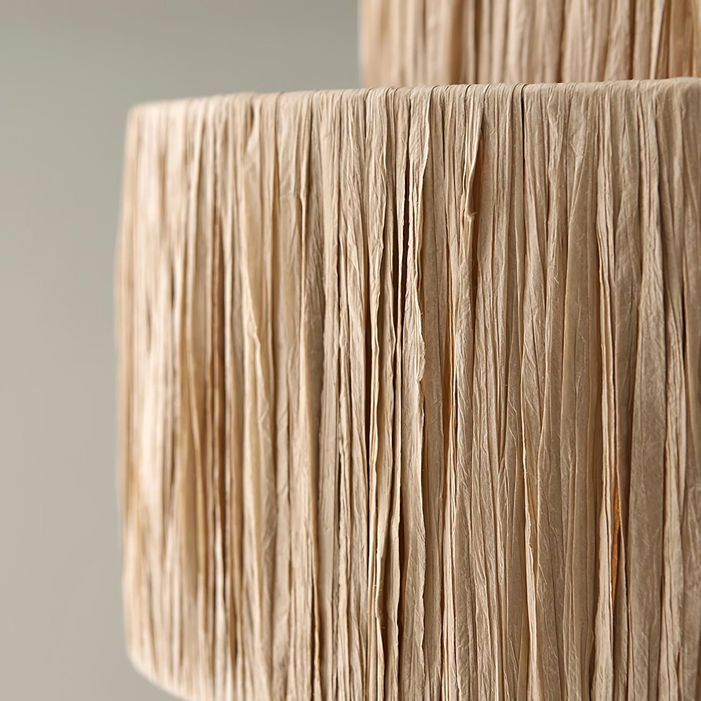 Thyra Stroh Traditionell Retro Pendelleuchte-Letslighting